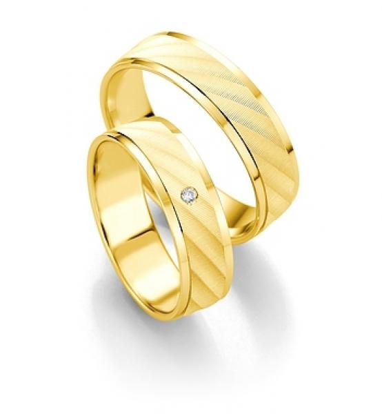 Trauringe Weissgold von Breuning 48/07091 + 48/07092