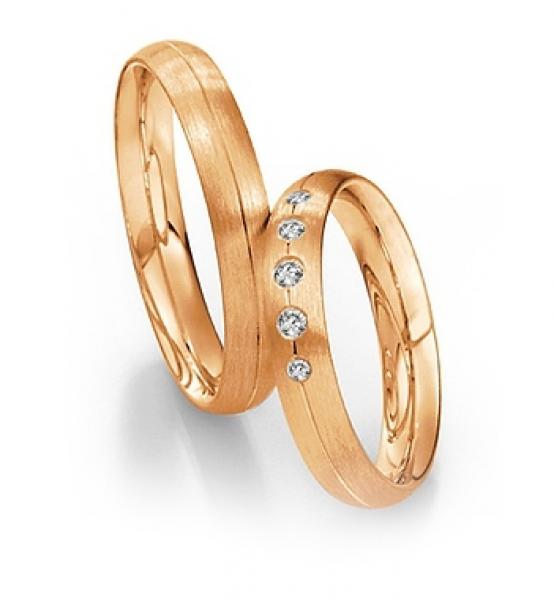 Trauringe Weissgold von Saint Maurice 811800 + HR 811810