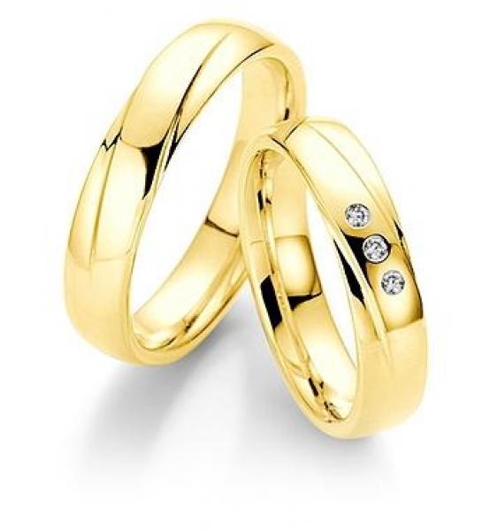 Trauringe Gelbgold von Saint Maurice DR 814020 / HR 814030