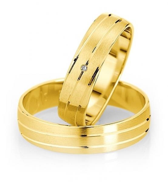 Trauringe Gelbgold von Saint Maurice 815000 + 815010