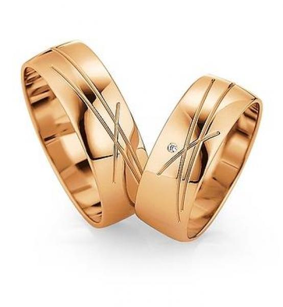 Trauringe Gelbgold von Saint Maurice DR 815220 / HR 815230