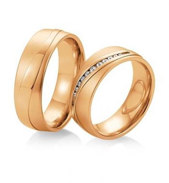 Trauringe Weissgold von Saint Maurice DR 816540 / HR 816550