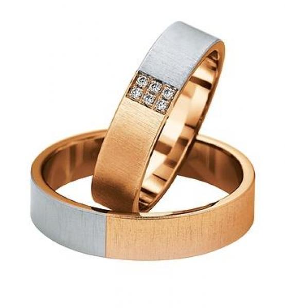 Trauringe Weissgold von Saint Maurice DR 831220 / HR 831230