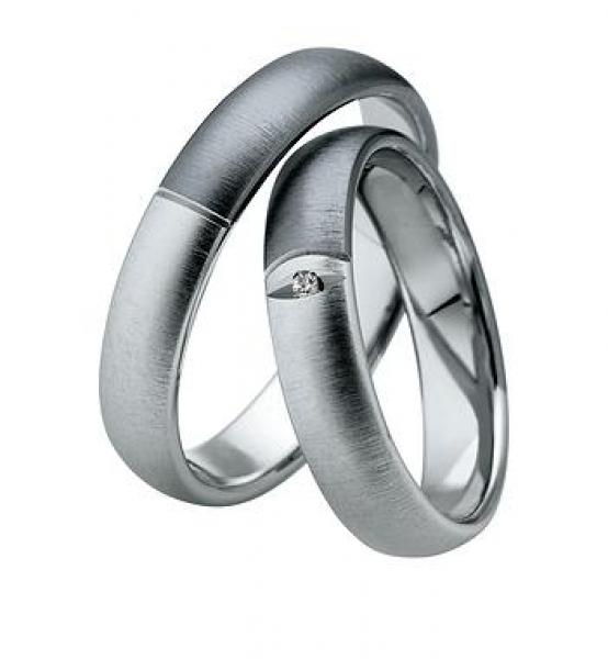 Trauringe Weissgold von Saint Maurice DR 831280 / HR 831290