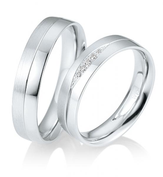 Saint Maurice Trauringe Weissgold 49855300