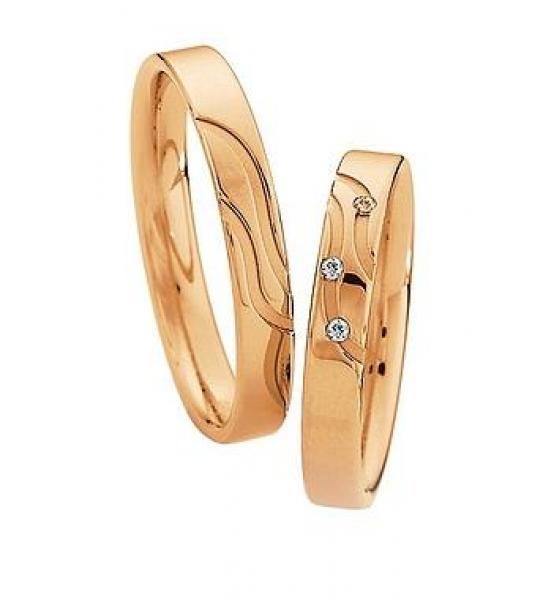 Trauringe Gelbgold von Saint Maurice 870260 / 870270