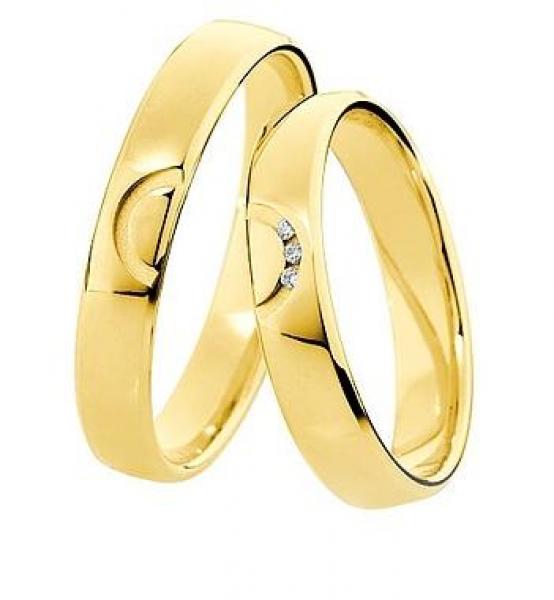 Trauringe Gelbgold von Saint Maurice 870320 / 870330