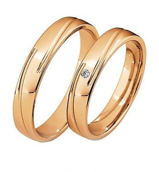 Trauringe Weissgold von Saint Maurice 870460 / 870470