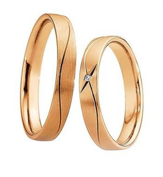 Trauringe Weissgold von Saint Maurice DR 870520 / HR 870530