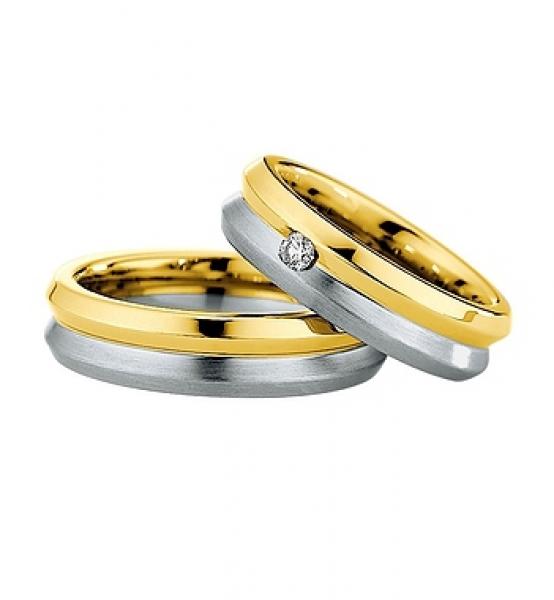 Trauringe Edelstahl von Saint Maurice 882060 + 882070
