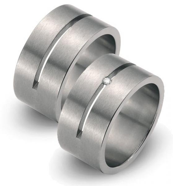 Partnerringe von Titan Factory 51036/001/002