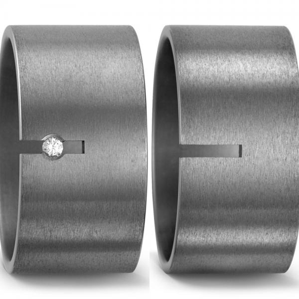 Partnerringe von Titan Factory 51143/001/002/