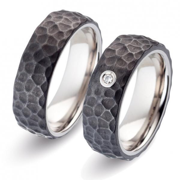 Trauringe Carbon von Titan Factory 52485/000/000/2050