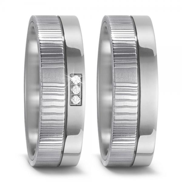 Trauringe von Titan Factory 52539/001/003/T200