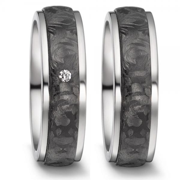 Trauringe Carbon von Titan Factory 52545/001/003/2050