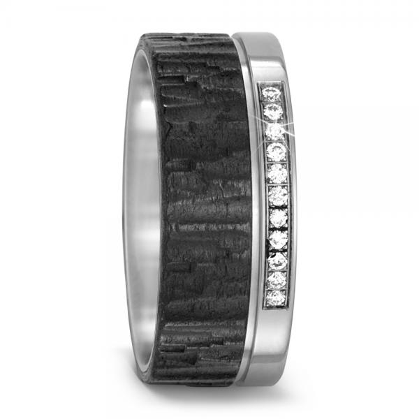Trauringe Carbon von Titan Factory 52486/001/011/2050