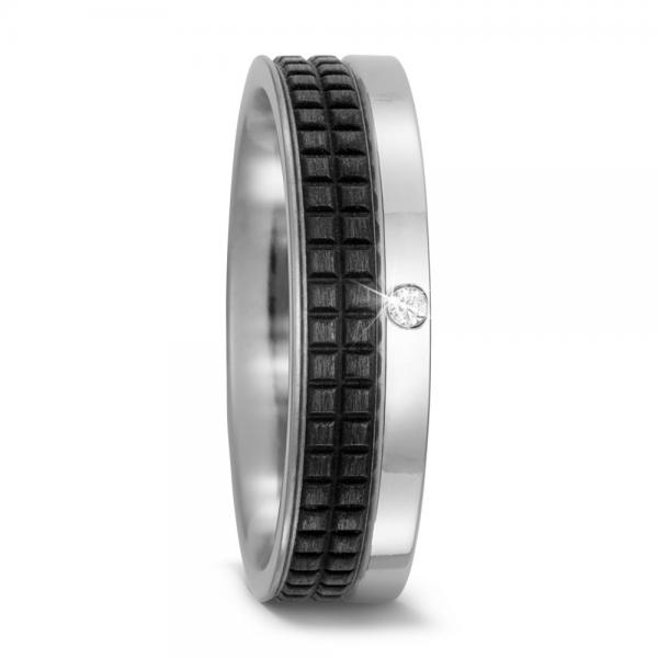 Trauringe Carbon von Titan Factory 52495/001/002/2050