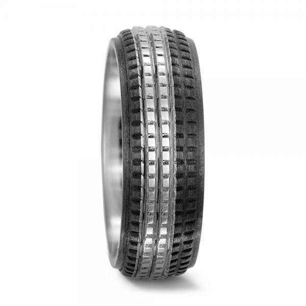 Trauringe Carbon von Titan Factory 52503/001/C70/2050
