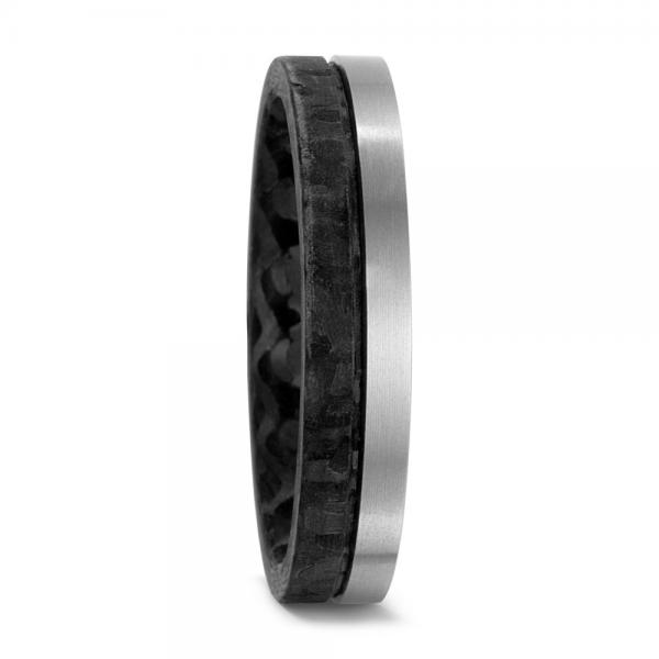 Trauringe Carbon von Titan Factory 52519/001/005/N200