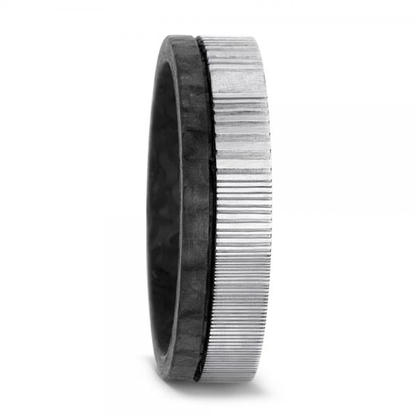 Trauringe Carbon von Titan Factory 52540/002/003/TN00