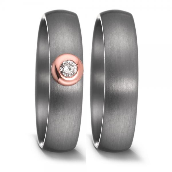 Partnerringe Tantal von TeNo  582699 + 582700