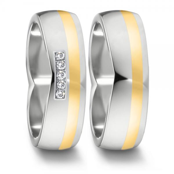 Partnerringe Titan von TeNo  583194+583210