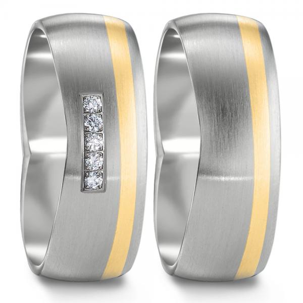 Partnerringe Titan von TeNo  583215+583199