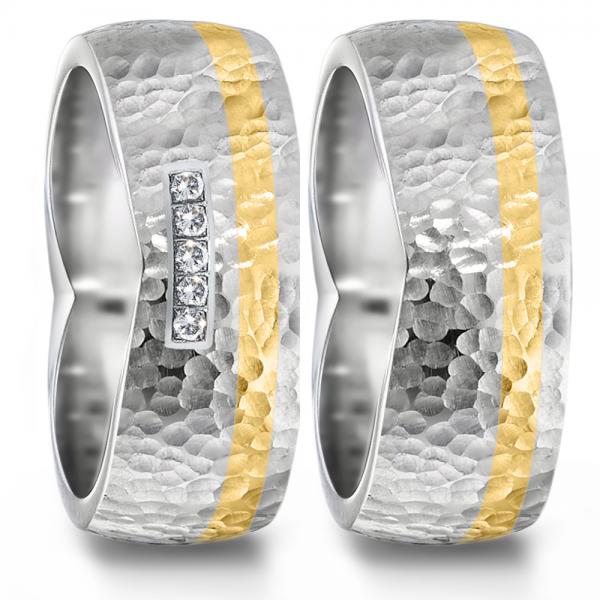 Partnerringe Titan von TeNo  583200+583216