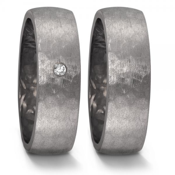 Partnerringe Tantal von TeNo  585194 + 585195