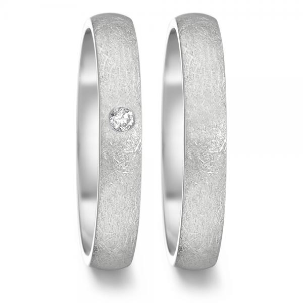 Partnerringe Edelstahl von TeNo  585304 + 585303