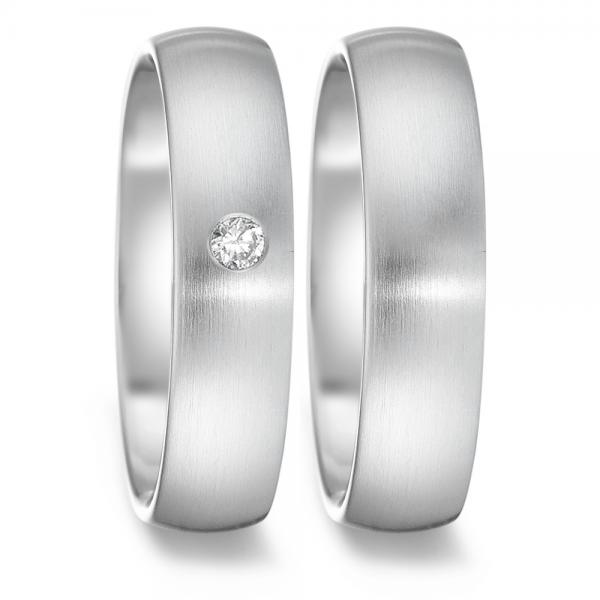 Partnerringe Edelstahl von TeNo  585310 + 585309