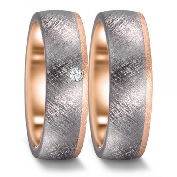 Partnerringe Tantal von TeNo  587212 + 587211