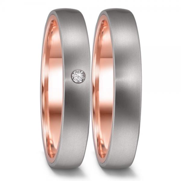 TeNo Trauringe Titan  591745 + 591741