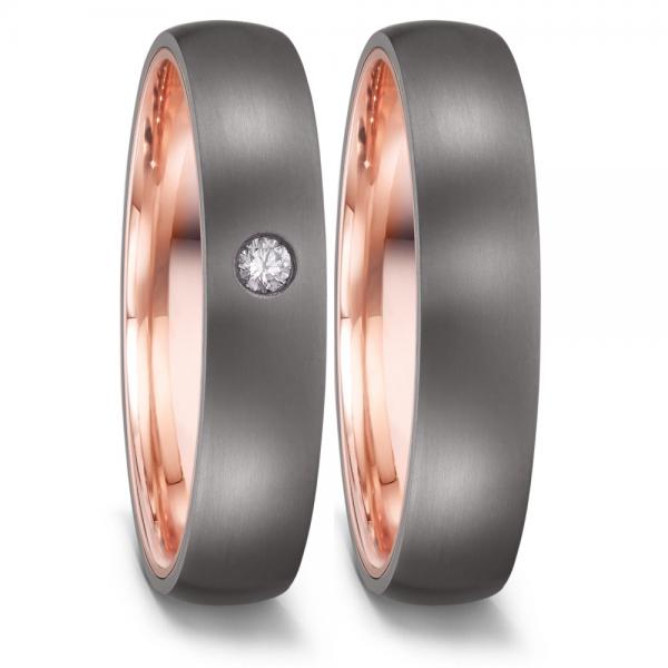 TeNo Trauringe Tantal  591756 + 591752