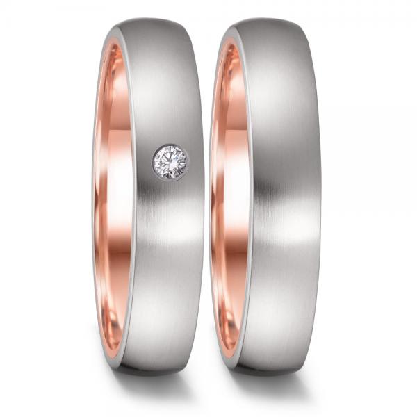 TeNo Trauringe Edelstahl  591768 + 591767