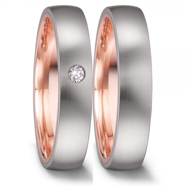 TeNo Trauringe Edelstahl  591770 + 591769