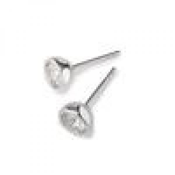 TeNo Ohrstecker Joy Edelstahl mit Crystal White Zirkonia  593937