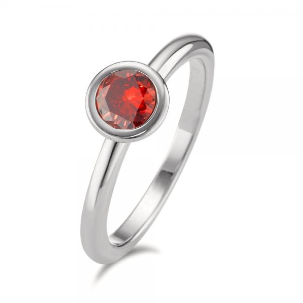 TeNo Ring Joy Edelstahl mit Mandarine Zirkonia,  593962