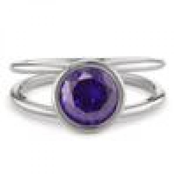 TeNo Ring Joy Edelstahl mit Purple Rose Zirkonia  593978
