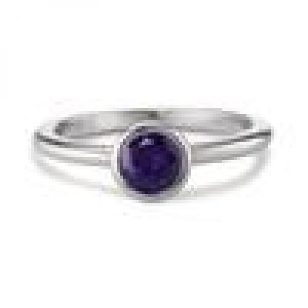 TeNo Ring Joy Edelstahl mit Purple Rose Zirkonia  593980