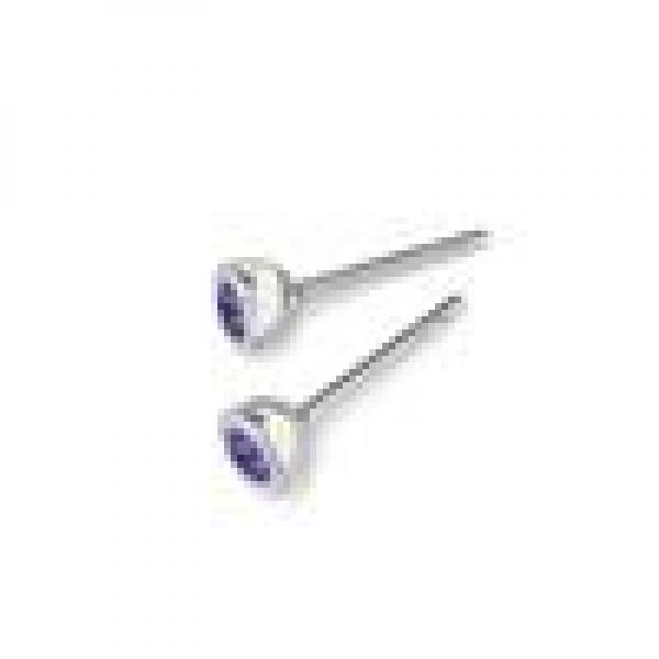 TeNo Ohrstecker Joy Edelstahl mit Purple Rose Zirkonia  593983