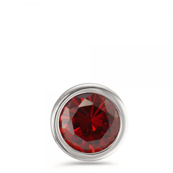 TeNo Anhänger Joy Edelstahl mit Scarlet Red Zirkonia  593986