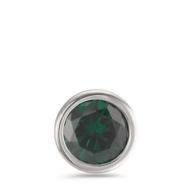 TeNo Anhänger Joy Edelstahl mit Jungle Green Zirkonia  593995