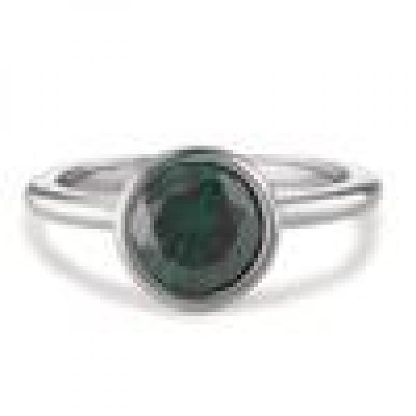TeNo Ring Joy Edelstahl mit Jungle Green Zirkonia  593997