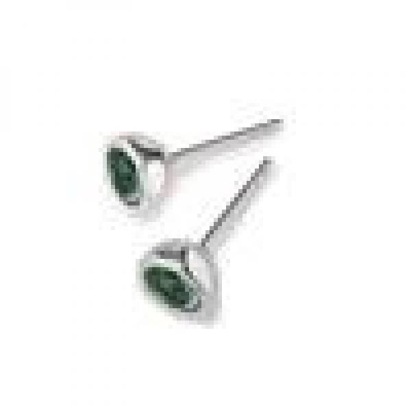 TeNo Ohrstecker Joy Edelstahl mit Jungle Green Zirkonia  594000