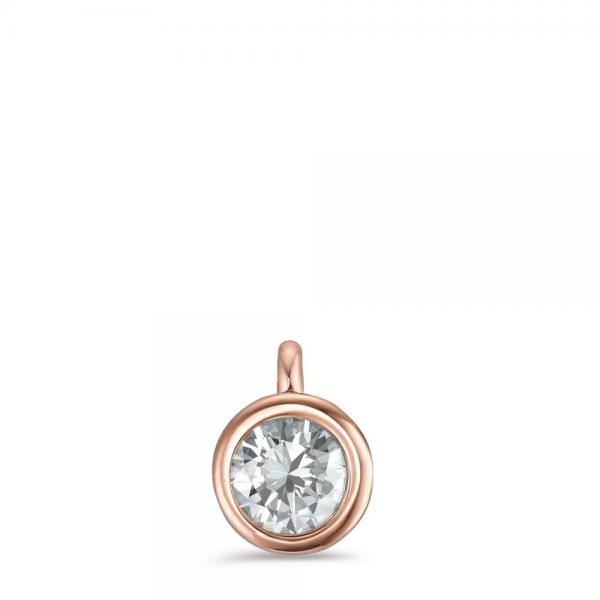 TeNo Charm-Anhänger Joy Roségold  Edelstahl und Crystal  594020