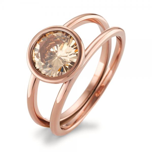 TeNo Ring Joy Roségold  Edelstahl und Light  594023