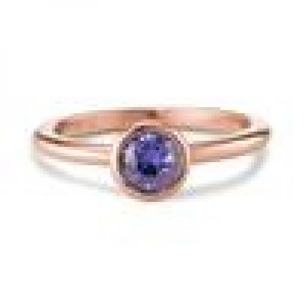 TeNo Ring Joy Roségold  Edelstahl und Purple  594034