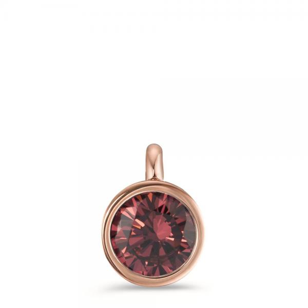 TeNo Charm-Anhänger Joy Roségold  Edelstahl und Scarlet  594048