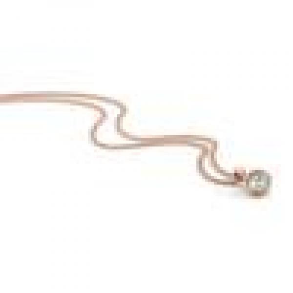 TeNo Halskette Joy Roségold  Edelstahl mit Crystal  595813